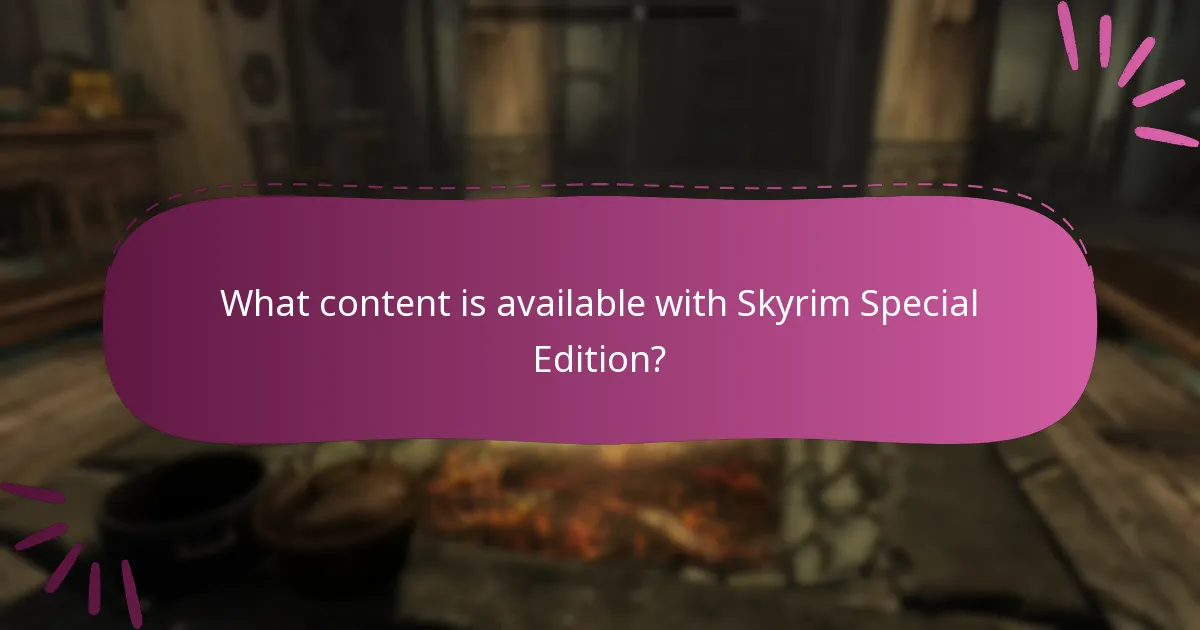How can I optimize my experience with Skyrim Special Edition on Steam?